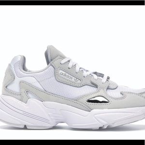 Adidas Falcon Triple White Sneakers